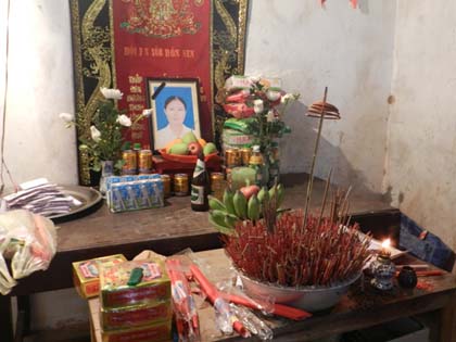 Nạn nhân xấu số chết vì xốc thuốc Trần Thị Ngọc