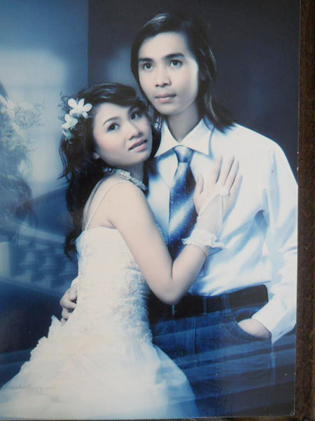 Ảnh cưới của anh chị.