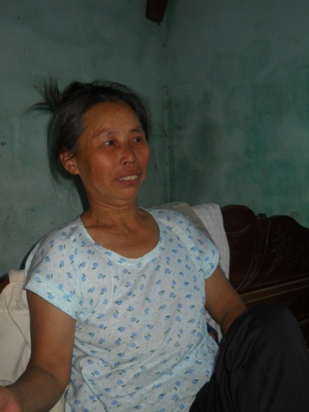 Bà Hường mất tích gần 20 năm, nay trở về nhà.