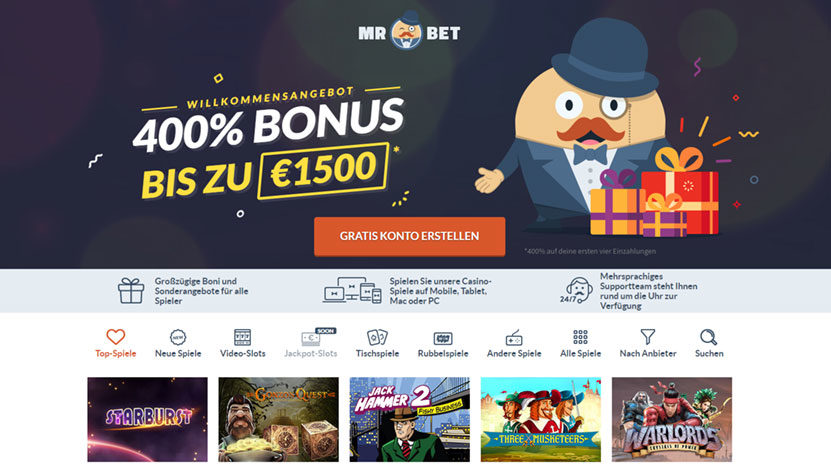 Online -Casinos am besten